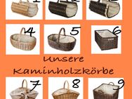 !NEU! Kaminholzkorb Holzkorb Kamin Holzofen Holz Weidenkorb mit Jute und Plastik - Schashagen