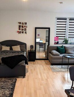 Wohlfühlen leicht gemacht - moderne 1-Zimmer Wohnung mit 75 m² eigenem Garten - Stuttgart