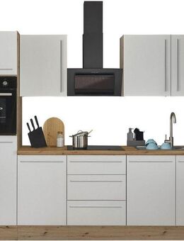 KOCHSTATION Küchenzeile Florida, Breite 270 cm, wahlweise mit E-Geräten,Softclose für Türen/Schubkästen