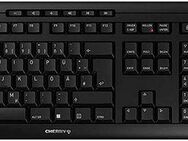 Cherry STREAM SESKTOP, Kebelloses Desktopset, Schwarz, USB Tastatur