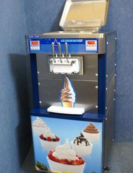 Softeismaschine Eismaschine Alvin Star Typ: 760 / 2 Schwellpumpen 6000W - Hohnhorst