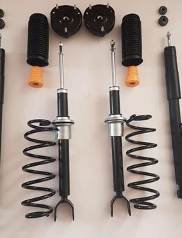 Fahrwerk Serienfahrwerk Standardfahrwerk Mercedes Benz E-Klasse E Klasse W211 Federn Stoßdämpfer Domlager Staubschutz neu - Großbeeren