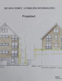 VOR-VERKAUF in Kollnau - schöne, moderne 4-Zi-ETW im projektiertem NEUBAU eines 3 Familien-Wohnhauses - Waldkirch