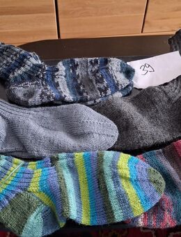 Verkaufe selbstgestrickte Wollsocken. Größe 39 - Rastatt