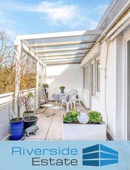 Stilvolle Stadtwohnung mit ca. 19?m² Dachterrasse, Parkett & Tiefgarage in Toplage - Bremen