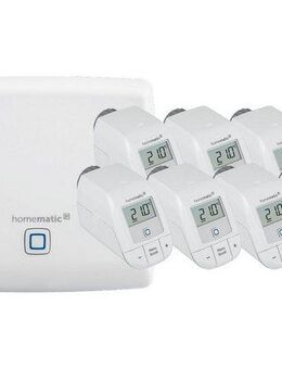 Homematic IP Heizkörperthermostat SET: Access Point + 8St. heizkörperthermostat basic