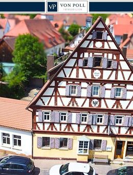 Voll vermietetes Wohn- und Geschäftshaus in Bad Windsheim Raum für kreative Gestaltung - Bad Windsheim