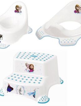 keeeper Töpfchen Frozen, (Set, 3-tlg), Kinderpflege-Set - Töpfchen, Toilettensitz und Tritthocker