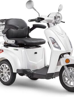 Luxxon Elektromobil E3800, 800 W, 20 km/h, (Elektroroller, Korb), bis zu 65 km Reichweite, Elektro Dreirad, Seniorenmobil