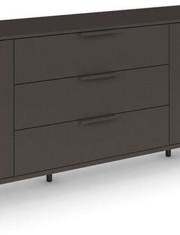 rauch Kombikommode Kommode Türkommode Sideboard Kombikommode FLIPP (Breite 200 cm mit 2 Einlegeböden), 3-türig mit 3 Schubladen und Soft-Close-Funktion