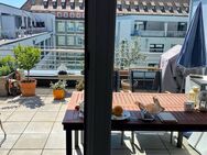 Ruhig und doch mittendrin! Helles Penthaus neben den Arcaden mit Loggia, Dachterrasse, EBK und TG in grüner Wohnanlage! - Erlangen