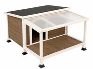 Hundehütte Doug - Größe S: B 85,7 x T 96,5 x H 58,3 cm