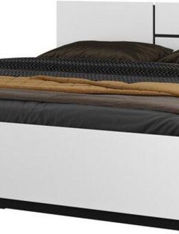Home affaire Bettgestell Cross, moderner Bettrahmen, Doppelbett in zwei Grössen, stabiles Bettgestell