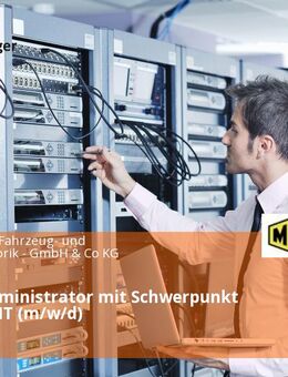 Systemadministrator mit Schwerpunkt Industrie-IT (m/w/d) - München
