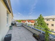 Terrassenwohnung mit 2 TG-Stellplätzen & Blick auf die Bergstraße - Ilvesheim