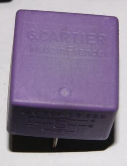 RENAULT Relais 12V 50A 03.525 G.CARTIER - lila/pink - Spraitbach