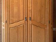 Massivholzschrank, helles Eichenholz, 2 Türen - Aachen