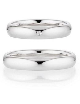 Bruno Banani Trauring Schmuck Geschenk Ehering Hochzeit Damenring Herrenring, wahlweise mit oder ohne Brillant, Made in Germany