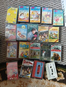 Hörspiel Casetten Benjamin Blümchen,Reiterhof,Bibi,Roger Rabbit ,Celluloid Puppen,Lego - Heidenrod