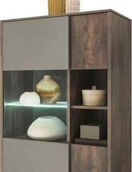 INOSIGN Vitrine LARGO Soft-Close-Funktion, Höhe ca. 130 cm