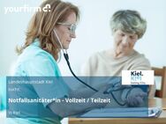 Notfallsanitäter*in - Vollzeit / Teilzeit - Kiel