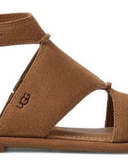 UGG DELRAY Sandale, Flats, Riemchensandale mit Fußbett Memory-Schaum