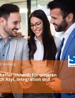 Asylsozialhelfer (m/w/d) für unseren Fachbereich Asyl, Integration und Migration - Pöcking