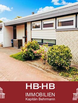 "Heller Atrium-Bungalow mit zwei Bädern und einer Garage" - Bremen