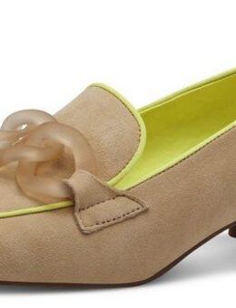 Tamaris Pumps, Blockabsatz, Abendschuh, Festtagsschuh mit Zierkette