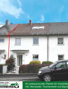 Familiengerechte Doppelhaushälfte mit Garten - Arzberg (Bayern)