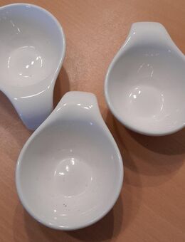 3 weiße Dip- Schalen - Gaggenau