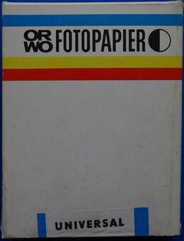 ORWO Fotopapier BH 1, 100 Blatt, 9*12 cm, original verpackt! - Jena