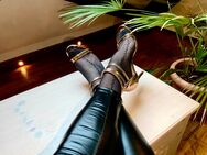 JOI & JA® Damen Sandalette High Heels Pumps Gr. 39 Gold Sandale Sommer Highheels 😍🤩 - München