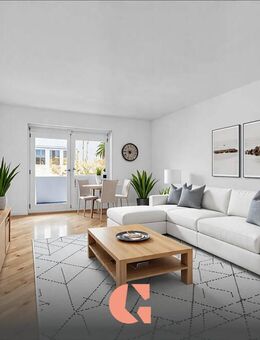 Ideal geschnittene 4-Zimmer-Wohnung mit 2 Balkonen - München