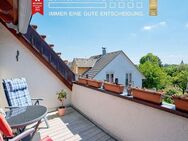 Großzügige Dachgeschoss-Maisonette mit 3,5 Zimmern in naturnaher Lage - Steinenbronn