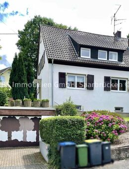 Freistehendes Einfamilienhaus mit Garten, Doppelgarage und Sauna am Geisberg-Saarbrücken Schafbrücke - Saarbrücken
