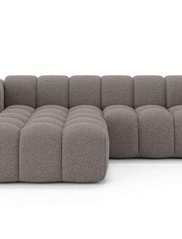 OTTO home Ecksofa KALLIE Design-Sofa mit Wellenunterfederung, Bubble-Optik, 248/186/72cm, moderne Steppung, hoher Sitzkomfort und modernes Design