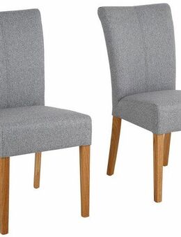 Home affaire Esszimmerstuhl Queen Polsterstuhl BESTSELLER (Set, 2 St), verschiedene Bezüge, Gestell Massivholz