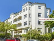 IMMOBERLIN.DE - Ideal für gewerbliche Wohngemeinschaften! Ansprechend sanierte Altbauwohnung mit Sonnenterrasse & Gartenanteil - Berlin