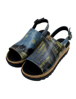 DOGO Gigi Sandale Sea Sparkle Damen Sandalen Sandalette Handgefertigt