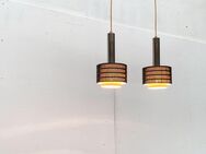 BUR Minimalist Twin Pendant Lamp zu Mid Century 50er 60er Teak - Hamburg Hamburg-Nord