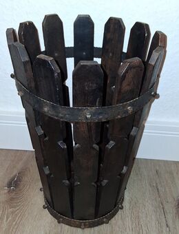 Schirmständer, Regenschirmständer Holz, spanischer Stil, vintage - Ankum