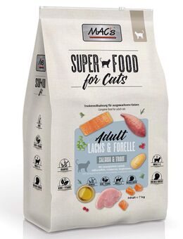 MAC's Superfood for Cats Adult Lachs & Forelle - Sparpaket 2 x 7 kg