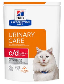 Sparpaket Hill's Prescription Diet - c/d Multicare Stress Urinary Care mit Huhn (2 x 3 kg)