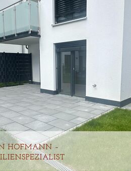 Erstbezug - wunderschöne Erdgeschosswohnung mit großer Terrasse und Garten lässt keine Wünsche offen - Landau (Isar)