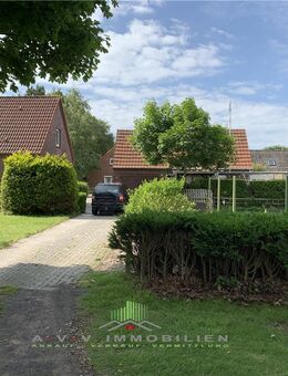 #Freistehendes Einfamilienhaus# mit einem wunderschönen Garten - Friedeburg