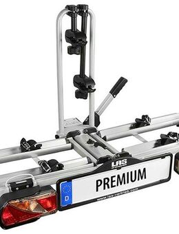 LAS Kupplungsfahrradträger PREMIUM, für max. 2 Räder, abschließbar