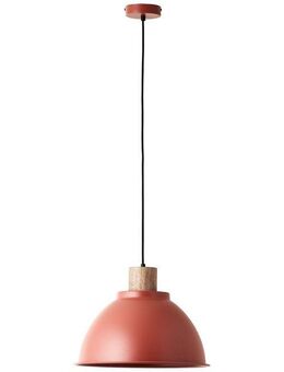 Brilliant Pendelleuchte Erena, ohne Leuchtmittel, Höhe 120 cm, Ø 38 cm, E27, kürzbar, Metall/Holz
