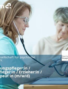 Heilerziehungspfleger:in / Krankenpfleger:in / Erzieher:in / Ergotherapeut:in (m/w/d) - Haar