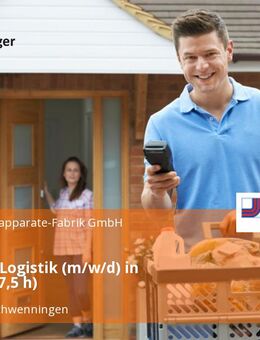 Assistenz Logistik (m/w/d) in Teilzeit (17,5 h) - Villingen-Schwenningen
